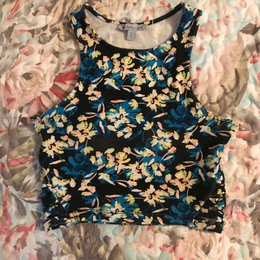 Floral Crop Top